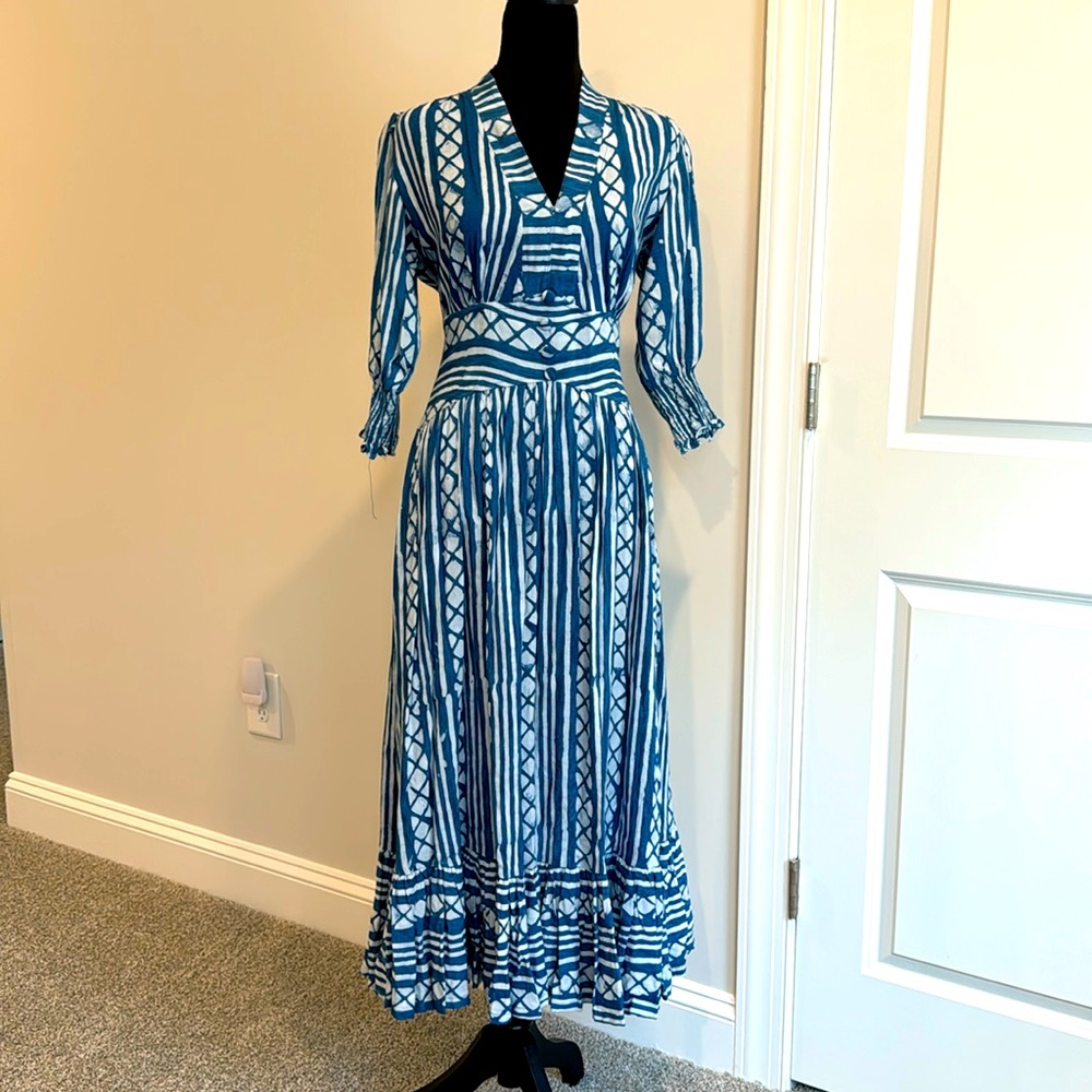Custon made dye dress from Thailand.